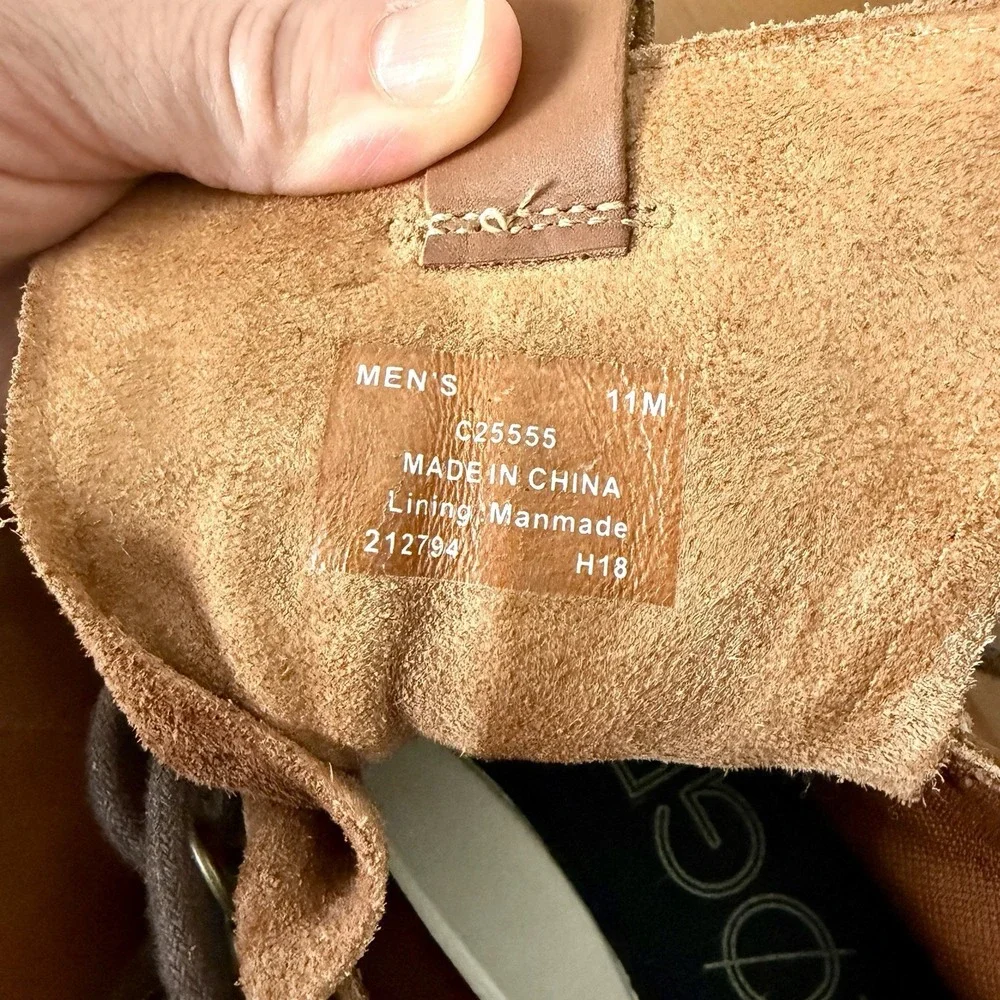 Cole Haan Men's Zerogrand Boot Size 11M Hiker Water Resistant British Tan Casual